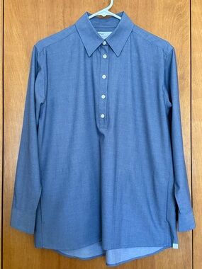 Ministry of Supply Women’s Velocity Popover Tunic Blue S